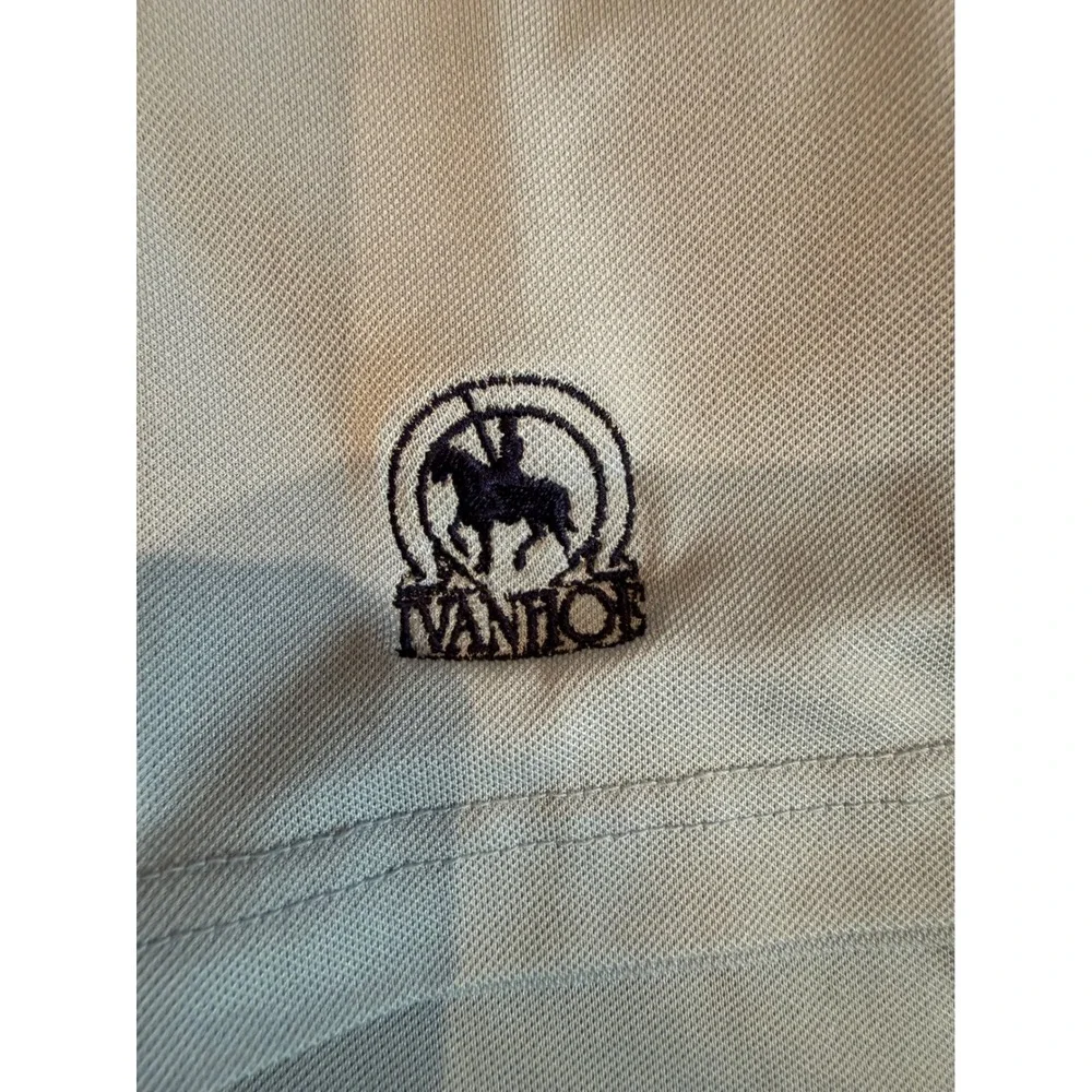 Johnnie-O Mens Gulf Blue Performance Polo Shirt XL JMPO1740 Ivanhoe Logo